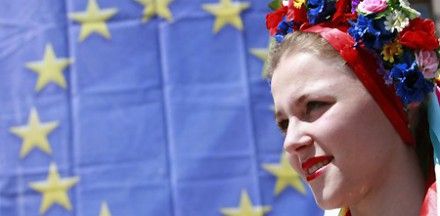 Украинцы выбирают Евросоюз