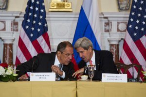 Лавров и Керри пообщались тет-а-тет перед обсуждением Украины в Женеве