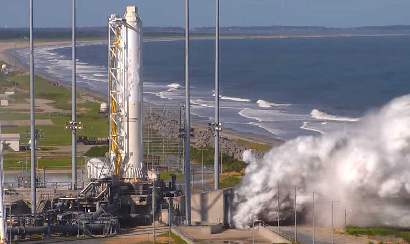 В США успешно испытали ракету Antares с украинской ступенью