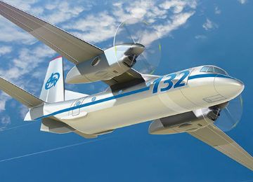 Перший політ літака Ан-132Д (відео)