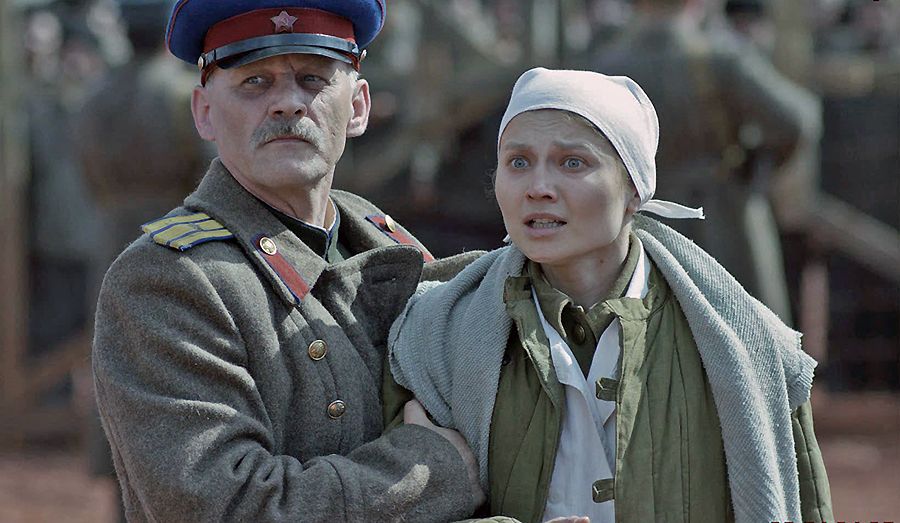 Фільм Червоний. Актори Любов Тищенко і Олександр Мавріц