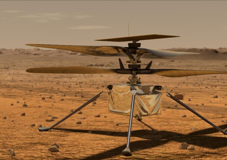 Гелікоптер NASA здійснив перші польоти на Марсі