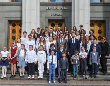 До Верховної Ради завітали молоді лідери Київщини