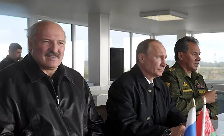 Путін та Лукашенко
