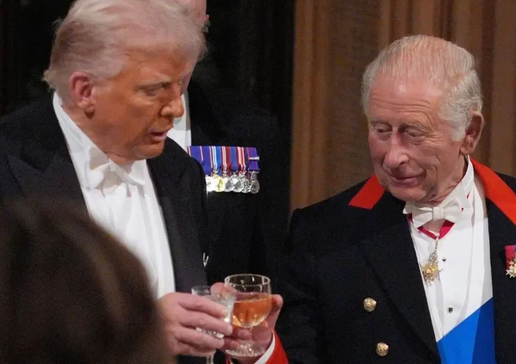 Король Чарльз і Дональд Трамп